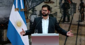 Gabriel Boric lideró las muestras sudamericanas de apoyo a Cristina Kirchner