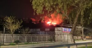 Turba provoca incendio en el Hospital Psiquiátrico El Peral