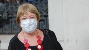 Bachelet tras votar en Ginebra: 