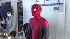 El motivo por el que vocal de mesa se disfrazó de Spider-Man en el Plebiscito