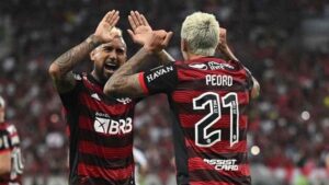 El récord que logró Arturo Vidal con el triunfo de Flamengo en Copa Libertadores