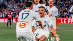 VIDEO - Alexis Sánchez marcó su cuarto gol con la camiseta del Olympique de Marsella