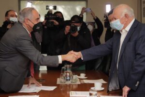 Las conclusiones del encuentro entre Ricardo Lagos y la cúpula de Renovación Nacional