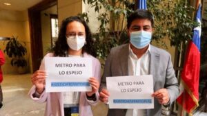 Diputados pidieron al Gobierno incluir en el Presupuesto 2023 los recursos para el Metro a Lo Espejo