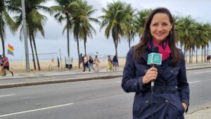 Andrea Aristegui sufrió el robo de su teléfono mientras cubría las elecciones en Brasil