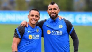 Prensa italiana recordó a Arturo Vidal y Alexis Sánchez en medio de crisis del Inter