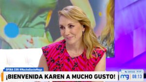 Así fue el esperado debut de Karen Doggenweiler en la conducción de Mucho Gusto