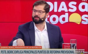 Boric arremete contra AFP: 