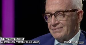 Pedro Carcuro recuerda la pérdida de su hijo:  “Hay mucho dolor. No se puede, no se convive”