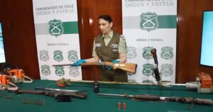 Justicia decreta prisión preventiva para hijo de Llaitul: incautan fusil vinculado a muerte de Pablo Marchant