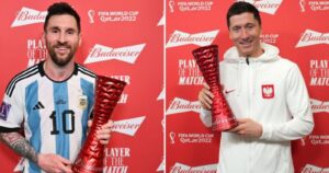 Los números donde Lewandowski supera a Messi