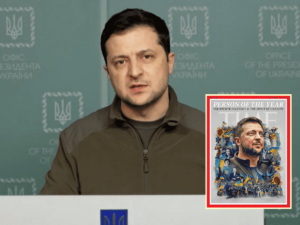 Volodímir Zelenski es nombrado 