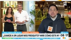 El fail que sufrió corresponsal de Tu Día en pleno despacho