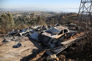 Incendio forestal en Melipilla dejó un fallecido y 184 personas damnificadas