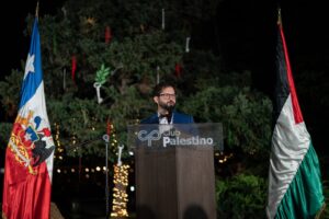 Presidente Boric anuncia apertura de embajada de Chile en Palestina