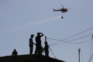 Onemi afirmó que el incendio forestal en Viña del Mar fue controlado