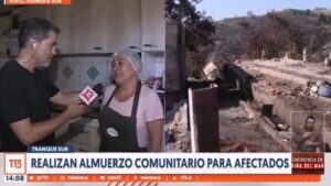 VIDEO - No solo Mónica Pérez: Polo Ramírez también hizo llorar a damnificada de Viña del Mar