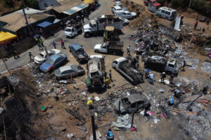 Comenzó el pago del bono para los damnificados del incendio en Viña del Mar