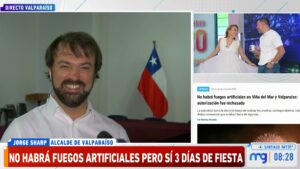 El troleo de Karen Doggenweiler y José Antonio Neme a Jorge Sharp en Mucho Gusto: 