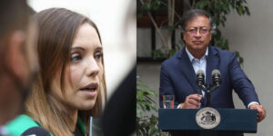 Las críticas de Camila Flores a la entrega de las llaves de Santiago a Gustavo Petro