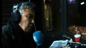 El presente del relator Tatán Luchsinger como recolector de basura: 