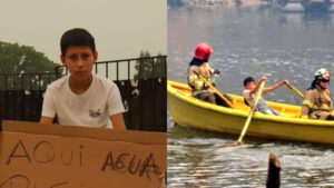 La generosidad de los niños que conmueve en medio de los incendios forestales