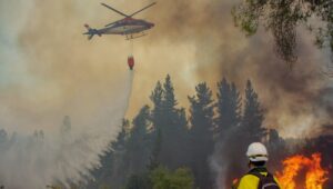 Ministra del Interior llamó a no obstaculizar trabajo de brigadistas y bomberos