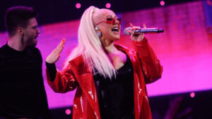Christina Aguilera impone su show de calidad internacional en Viña 2023