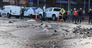 Rotura de matriz en Recoleta: Aguas Andinas repone servicio en las cuatro comunas con corte