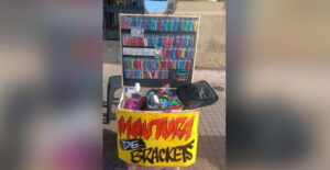 Las monturas de brackets callejeras de Estación Central que alertan a la Seremi de Salud