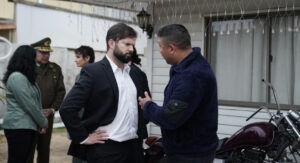 La reunión del presidente Boric con la familia de la carabinera asesinada en Quilpué