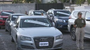 Robos de autos aumentaron en el norte y bajaron en la Región Metropolitana