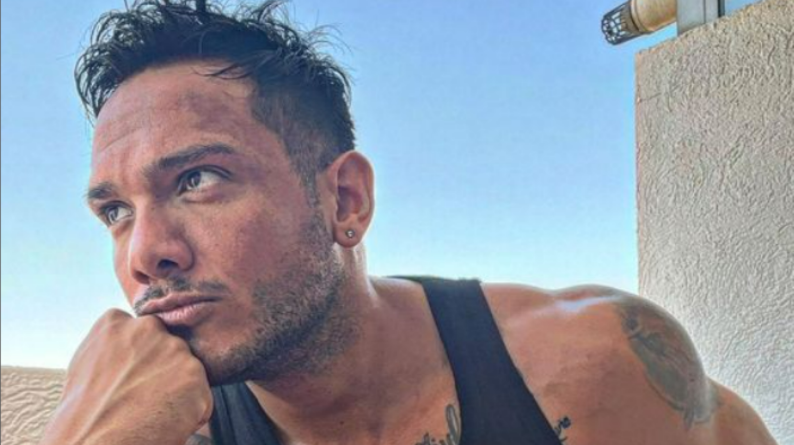 Iván Cabrera volvió con su esposa