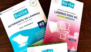 Crean láminas de limpieza para el hogar con dosis justa y biodegradables