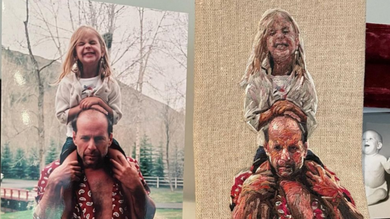 Hija de Bruce Willis se refiere al delicado estado de salud del actor