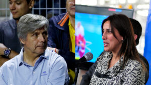 Harold Mayne-Nicholls y Nicole Sáez son cartas para asumir en Santiago 2023