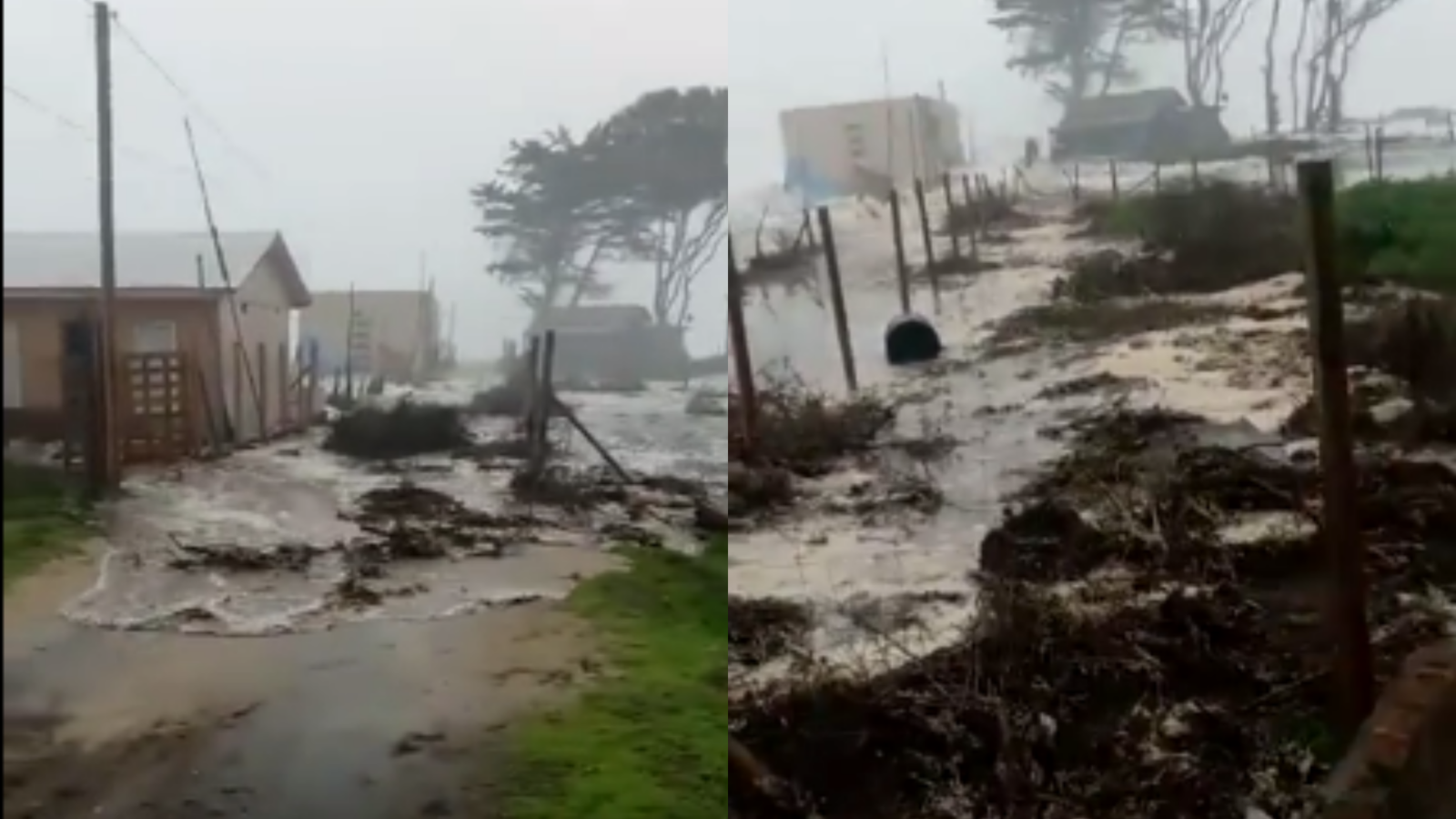 sistema frontal en coelemu y cobquecura en la región del ñuble