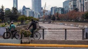 Tras el sistema frontal: cuál es el pronóstico del tiempo para Santiago esta semana