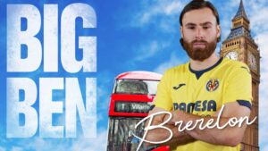 Por cuántas temporadas jugará Ben Brereton en el Villarreal