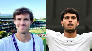 VIDEO - El gran gesto de Jarry motivó los aplausos de Alcaraz y la ovación de todo Wimbledon