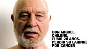 Murió Don Miguel, el ícono de la campaña contra el tabaco del Minsal