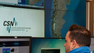 Los cinco sismos que se percibieron durante la madrugada en Chile