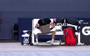 VIDEO - Los vómitos de Nicolás Jarry en el 