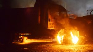 Lo que dejó el doble ataque incendiario ocurrido en Collipulli
