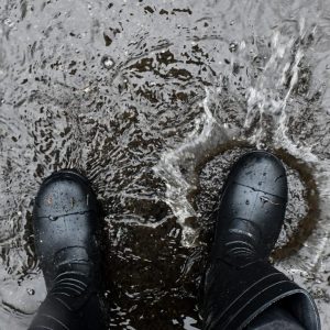 lluvia en Santiago