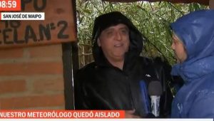 Iván Torres sufrió anegamiento de su casa en el Cajón del Maipo: 