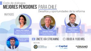 Organizan ciclo de diálogos “Mejores pensiones para Chile: Desafíos y oportunidades de la Reforma”