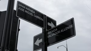 San Miguel bautiza calle con nombre de Salvador Allende