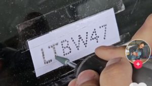 El truco casero para grabar patente en vidrios y espejos de vehículos tras nueva ley