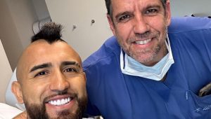 El mensaje de Arturo Vidal tras ser operado: 